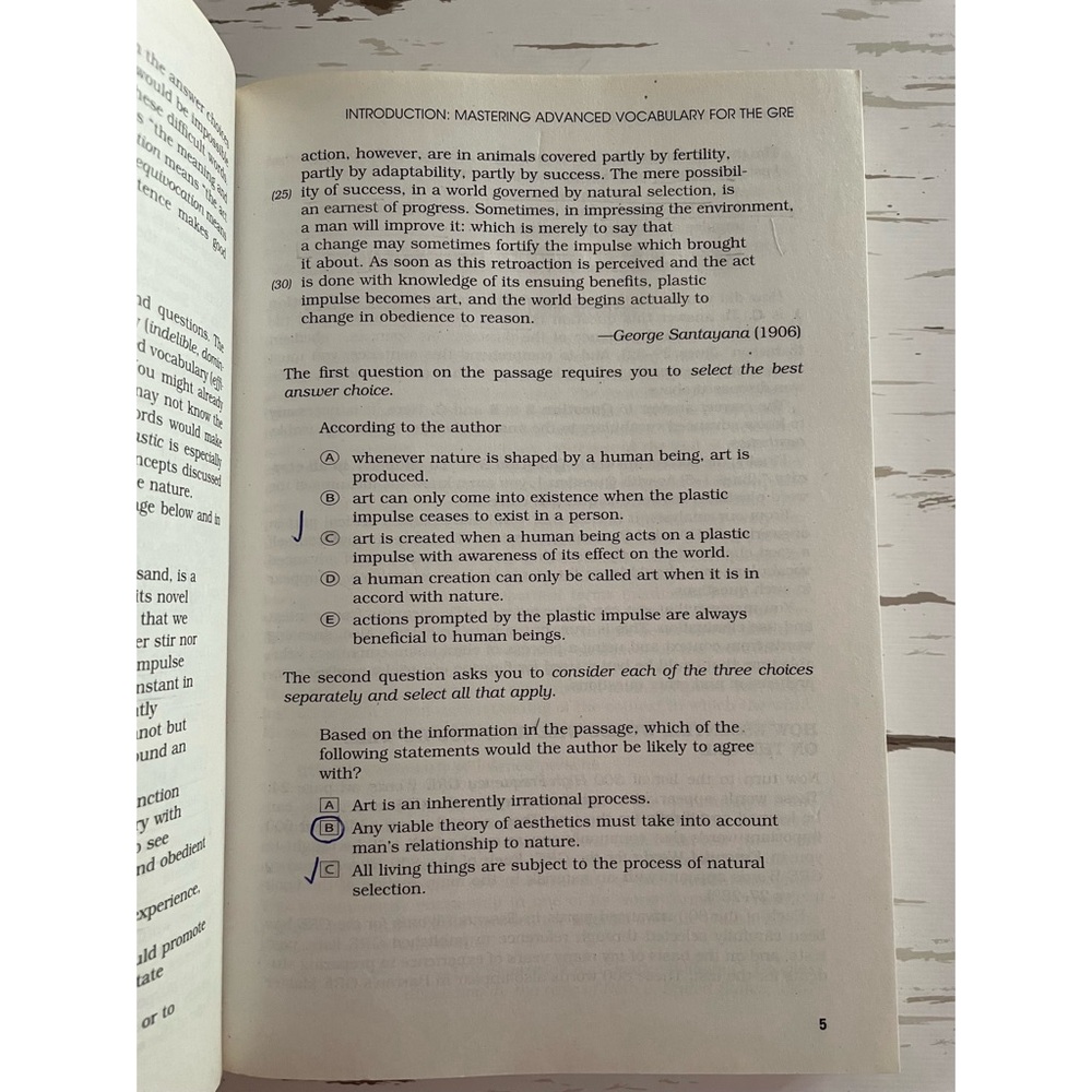 GRE Flash Cards & Essential Words Test Prep - Picture 12 of 12